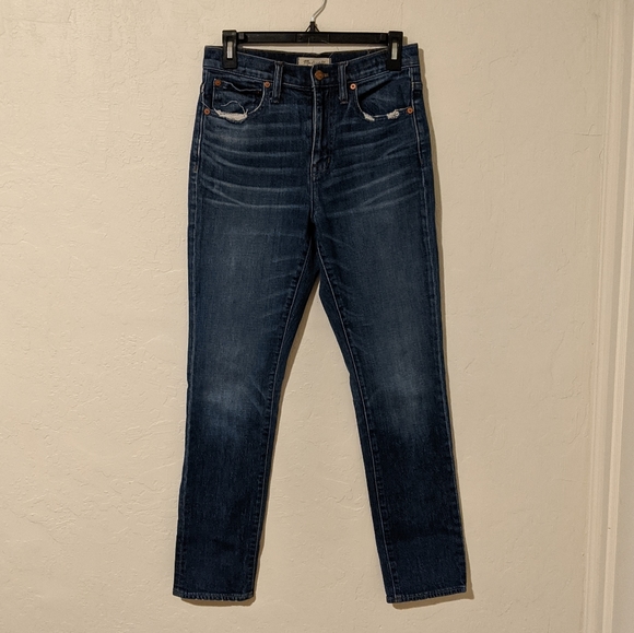 Madewell High Rise Slim Boyjean - Picture 2 of 13